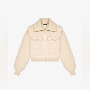 Maje beige coat